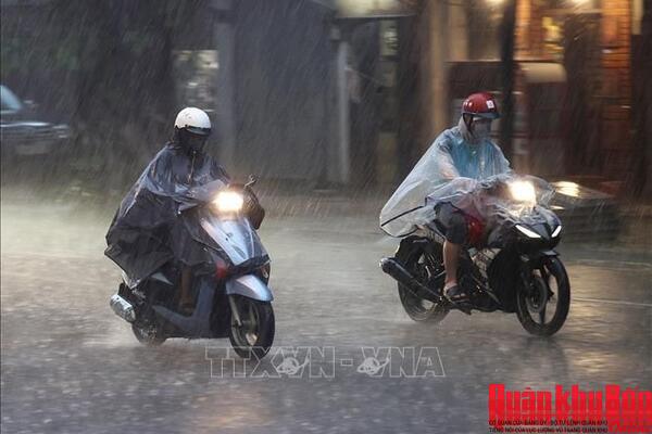 Thời tiết hôm nay ngày 30/8/2026: Nhiều khu vực có mưa dông