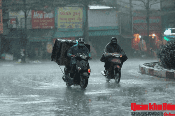 Thời tiết ngày 31/8/2026: Nhiều nơi có mưa rào