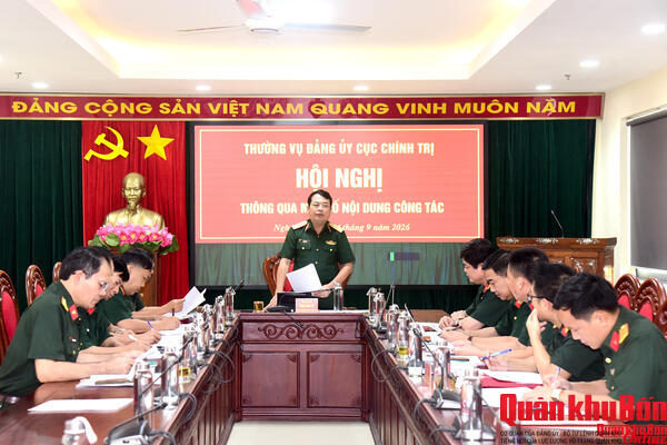 Cục Chính trị Quân khu 4: Thông qua quy hoạch tổng mặt bằng doanh trại Báo Quân khu 4