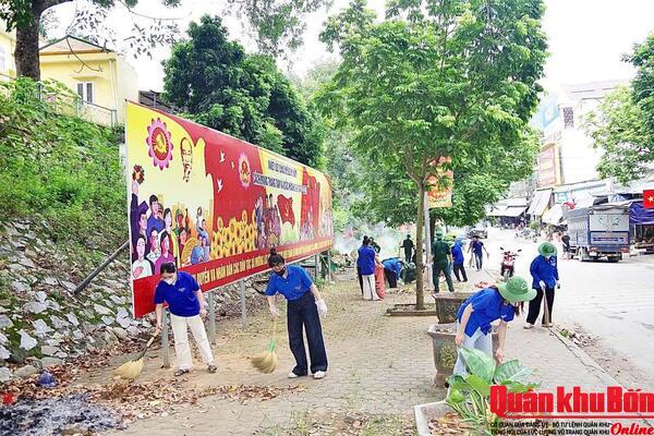 Đoàn Kinh tế- Quốc phòng 5 (Quân khu 4) chung tay bảo vệ môi trường