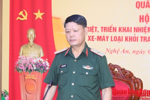 Quân khu 4: Giao nhiệm vụ xử lý trang bị kỹ thuật cấp 5 năm 2026