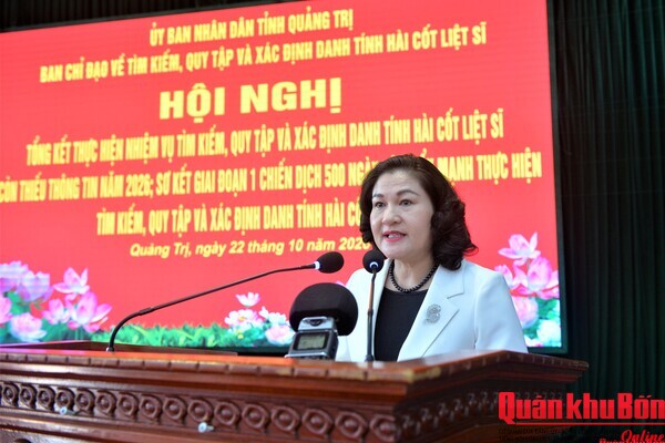 Tỉnh Quảng Trị: Quy tập 220 hài cốt liệt sĩ trong thực hiện 'Chiến dịch 500 ngày đêm”
