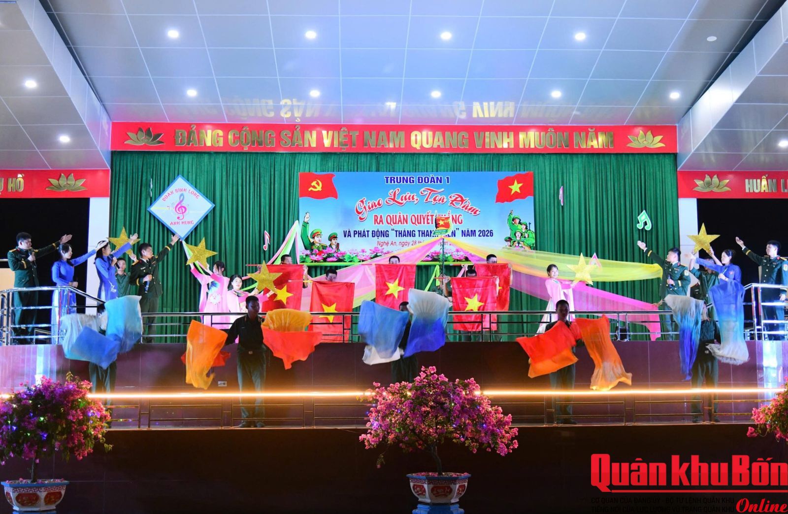 Sư đoàn 324: Giao lưu, tọa đàm “Ra quân Quyết thắng” và phát động Tháng Thanh niên năm 2026