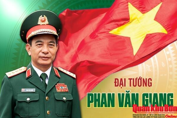 Đại tướng Phan Văn Giang gửi thư chúc mừng ngành Quân y