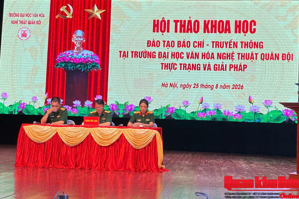Đổi mới đào tạo báo chí quân sự, quốc phòng trong kỷ nguyên số