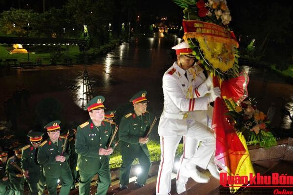 Bộ Chỉ huy Quân sự tỉnh Quảng Trị tổ chức các hoạt động tri ân