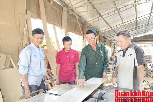 Cựu chiến binh sản xuất giỏi