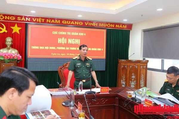 Cục Chính trị Quân khu 4: Thông qua nội dung, phương án trưng bày Bảo tàng Quân khu 4