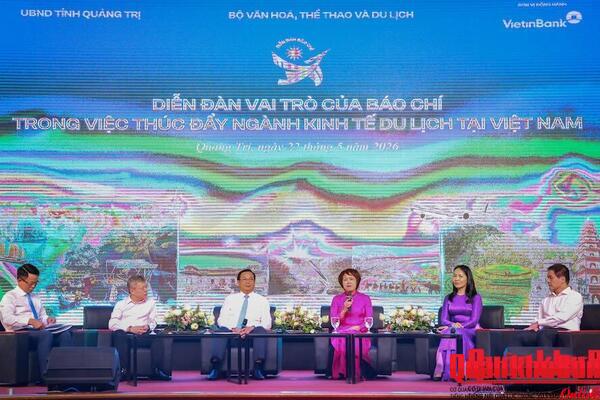 Diễn đàn vai trò của báo chí trong việc thúc đẩy ngành kinh tế du lịch
