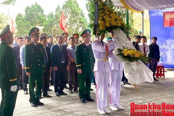 Xã Hải Lăng (Quảng Trị): Truy điệu và an táng 01 hài cốt liệt sĩ