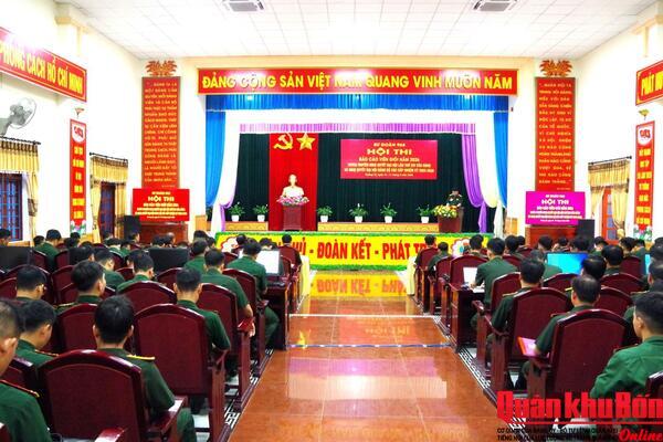 Sư đoàn 968 (Quân khu 4) khai mạc hội thi báo cáo viên giỏi năm 2026