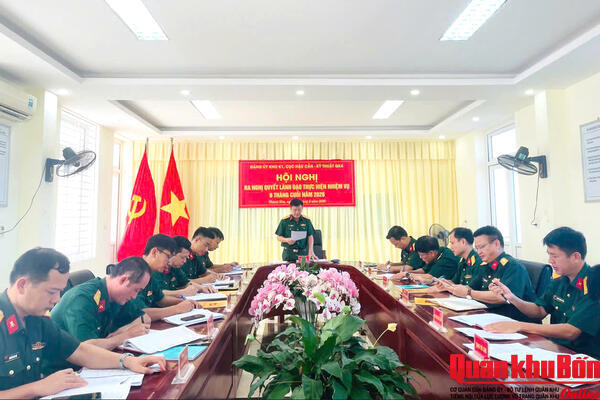 Đảng ủy Kho K1 (Cục Hậu cần - Kỹ thuật Quân khu 4) lãnh đạo thực hiện tốt nhiệm vụ 6 tháng đầu năm 2026