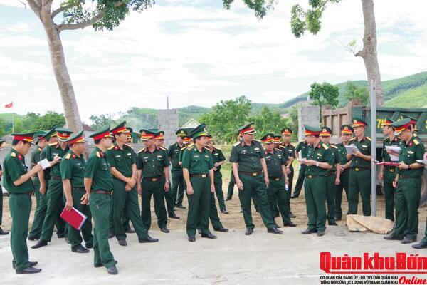 Quân khu 4 khảo sát, giao nhiệm vụ bảo đảm an ninh, an toàn Giao lưu hữu nghị Quốc phòng biên giới Việt Nam - Lào lần thứ 3
