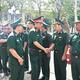Trung tướng Hà Thọ Bình, Tư lệnh Quân khu  4 thăm, làm việc tại Đồn Biên phòng Ra Mai.