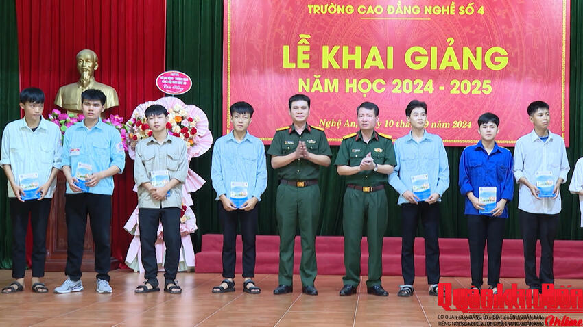 Phóng sự: TRƯỜNG CAO ĐẲNG NGHỀ SỐ 4: ĐỊA CHỈ TIN CẬY ĐÀO TẠO NGHỀ CHẤT LƯỢNG CAO.