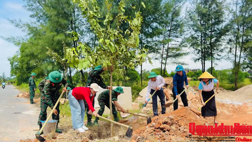 Phóng sự: NGHĨA TÌNH QUÂN - DÂN NƠI CỬA VIỆT