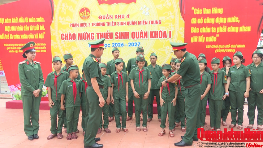 Phóng sự: NHỮNG NGÀY ĐẦU Ở PHÂN HIỆU 2, TRƯỜNG THIẾU SINH QUÂN MIỀN TRUNG
