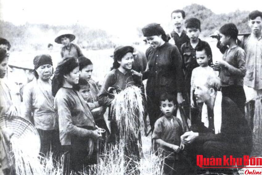 “Chúng ta tranh được tự do, độc lập rồi mà dân cứ chết đói, chết rét, thì tự do, độc lập cũng không làm gì. Dân chỉ biết rõ giá trị của tự do, của độc lập khi mà dân được ăn no, mặc đủ”