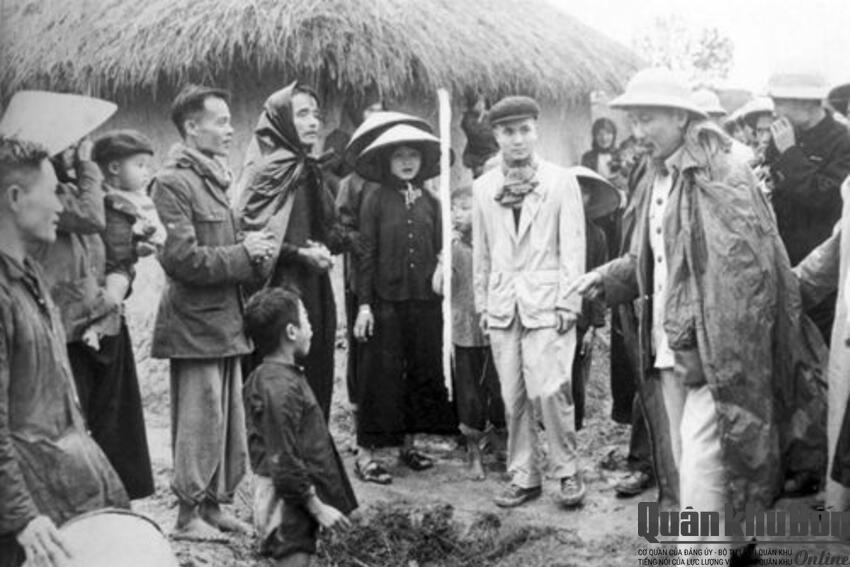 "Vì ta không chịu làm trâu ngựa cho Pháp... cho nên ta phải đánh bọn thực dân Pháp. Đánh thì phải phá hoại... để chặn Pháp lại, không cho chúng tiến lên, không cho chúng lợi dụng"