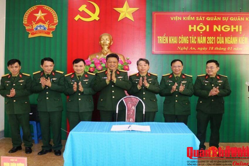 Viện Kiểm sát Quân sự Quân khu 4 kính báo