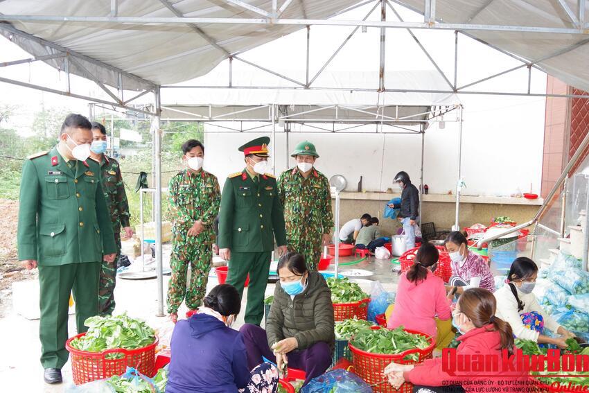 Phục vụ tốt hậu cần tại khu điều trị bệnh nhân Covid-19