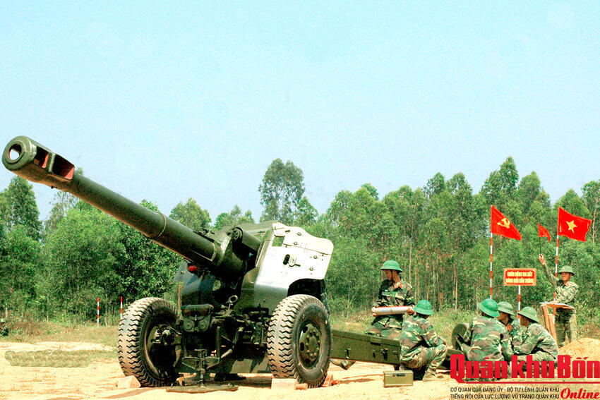 “Tám chữ vàng” Bác Hồ tặng Bộ đội Pháo binh