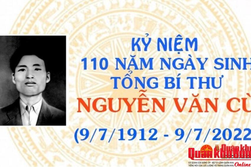 ĐỒNG CHÍ NGUYỄN VĂN CỪ - NHÀ LÃNH ĐẠO TÀI NĂNG CỦA ĐẢNG
