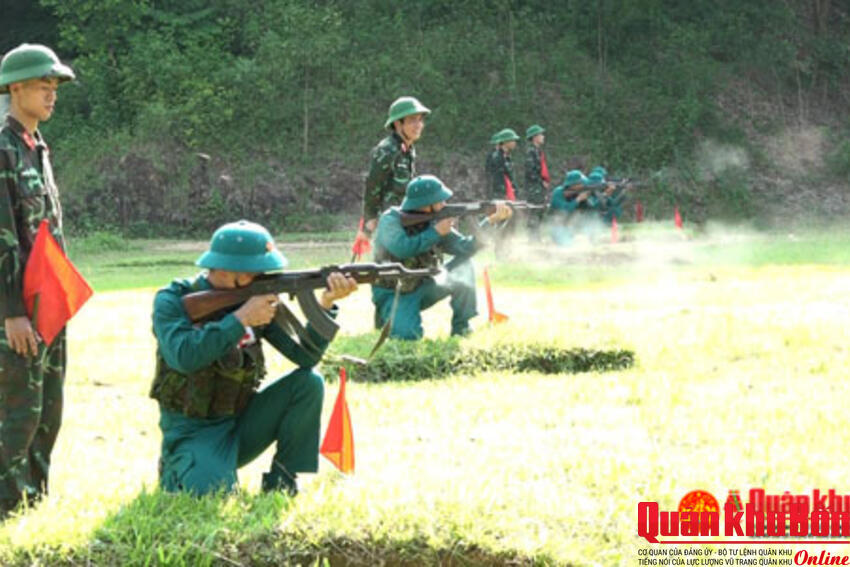 Thanh Hóa: Hội thao lực lượng dân quân cơ động năm 2022