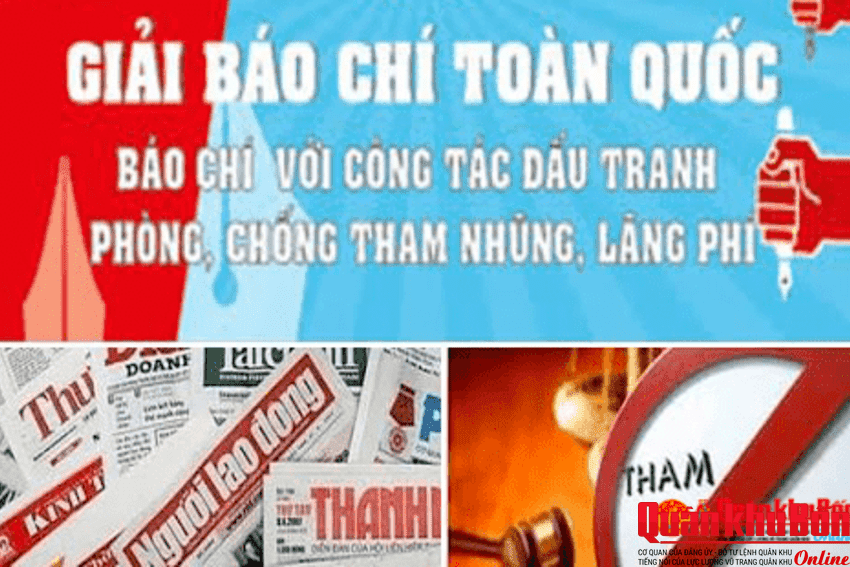 Gần 1.100 tác phẩm tham dự Giải Báo chí toàn quốc phòng, chống tham nhũng, tiêu cực lần thứ 4