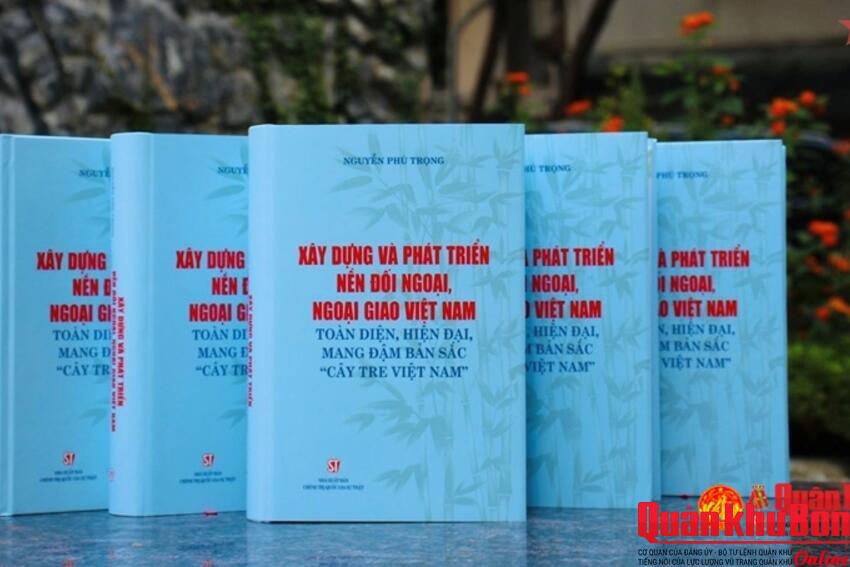 Ra mắt sách của Tổng Bí thư Nguyễn Phú Trọng về đường lối đối ngoại, ngoại giao Việt Nam