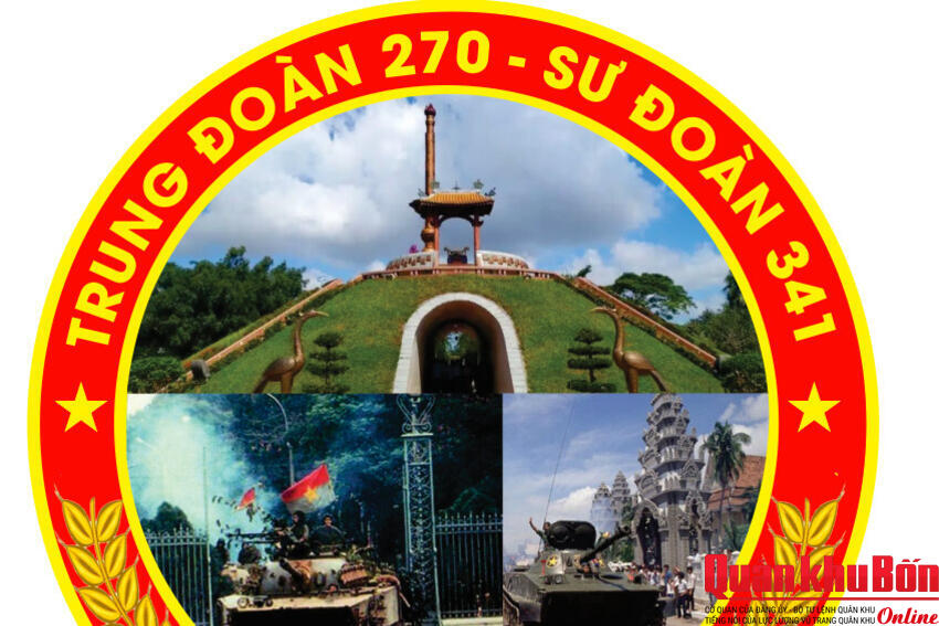 TRUNG ĐOÀN 270, SƯ ĐOÀN 341, QUÂN KHU 4 KÍNH BÁO
