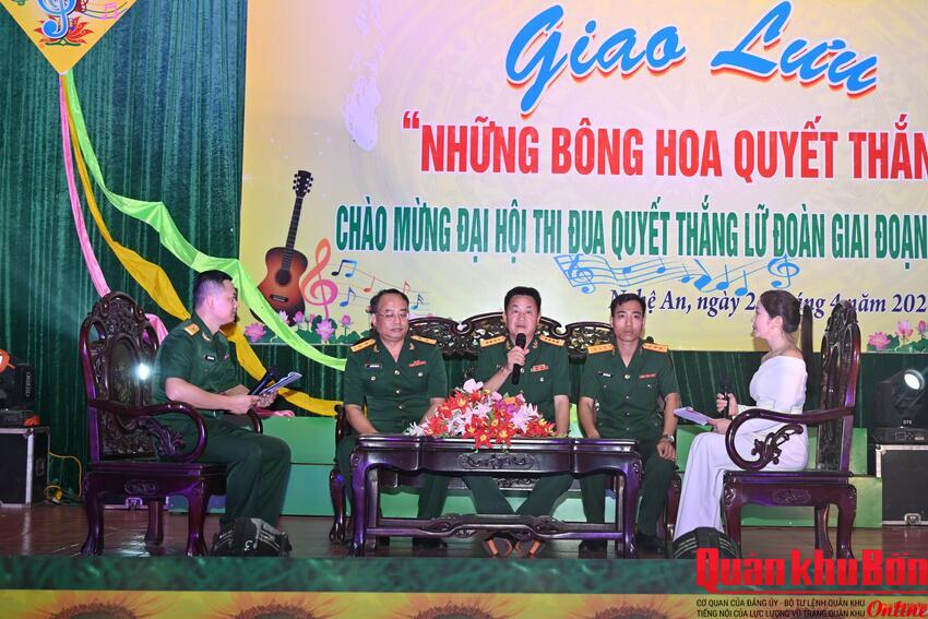 Lữ đoàn Pháo binh 16: Sôi nổi đêm giao lưu “Những bông hoa Quyết thắng”