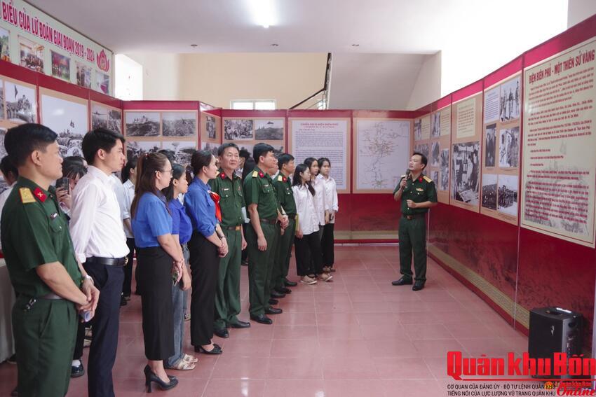 Lữ đoàn Pháo binh 16 phối hợp Triển lãm "Điện Biên Phủ - một thiên sử vàng".