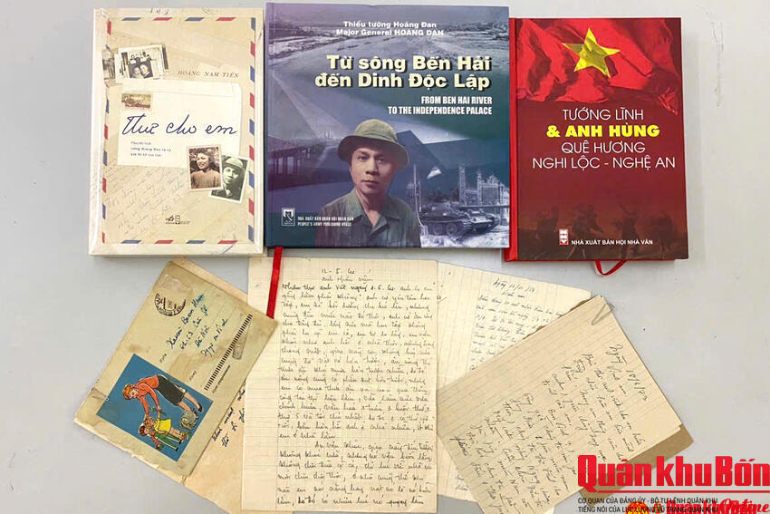 Thiếu tướng Hoàng Đan và những bức thư gửi vợ