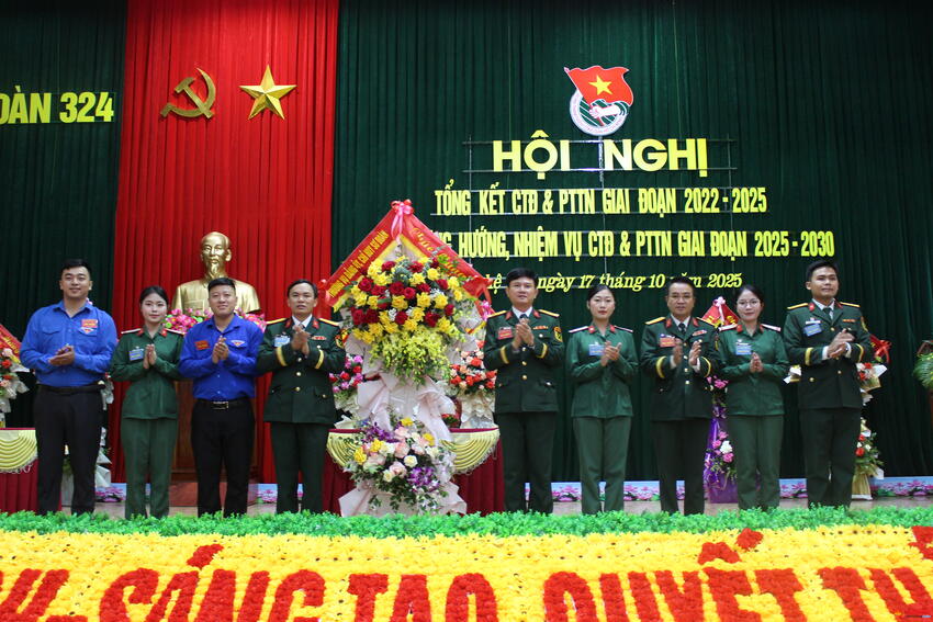 Sư đoàn 324 tổng kết hoạt động CTĐ & PTTN Sư đoàn giai đoạn 2022 - 2025