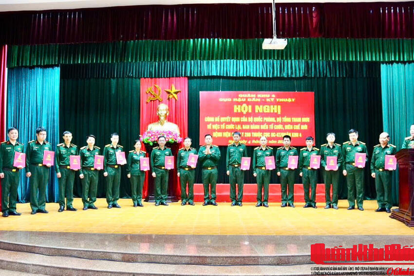 Quân khu 4: Công bố Quyết định tổ chức lại Bệnh viện Quân y 4, Bệnh viện Quân y 268