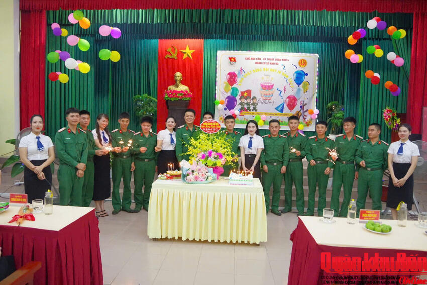 Đoàn cơ sở Kho K3 tổ chức Đêm sinh nhật đồng đội quý IV năm 2025