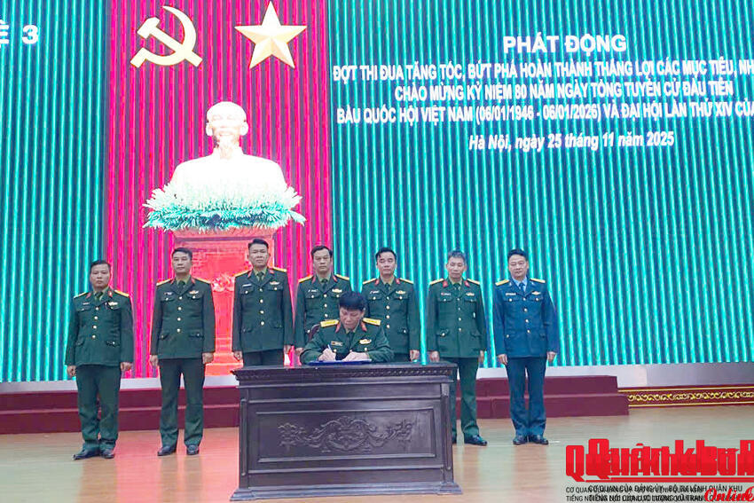 Hệ 3, Học viện Chính trị: Phát động đợt thi đua cao điểm