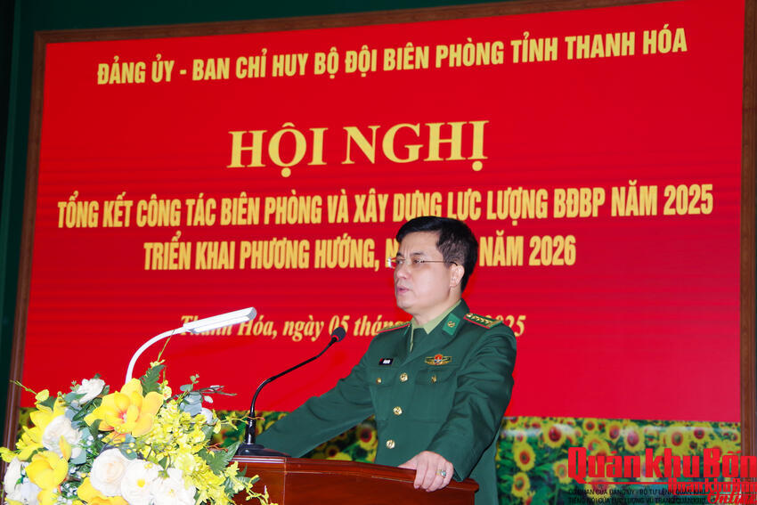 Bộ đội Biên phòng Thanh Hóa hoàn thành nhiệm vụ năm 2025