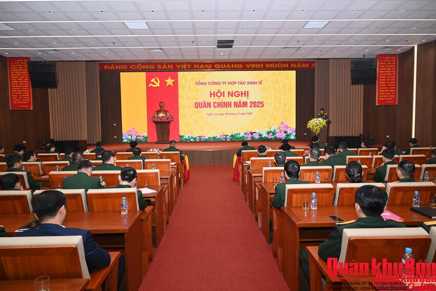Tổng Công ty Hợp tác kinh tế: Hội nghị Quân chính năm 2025