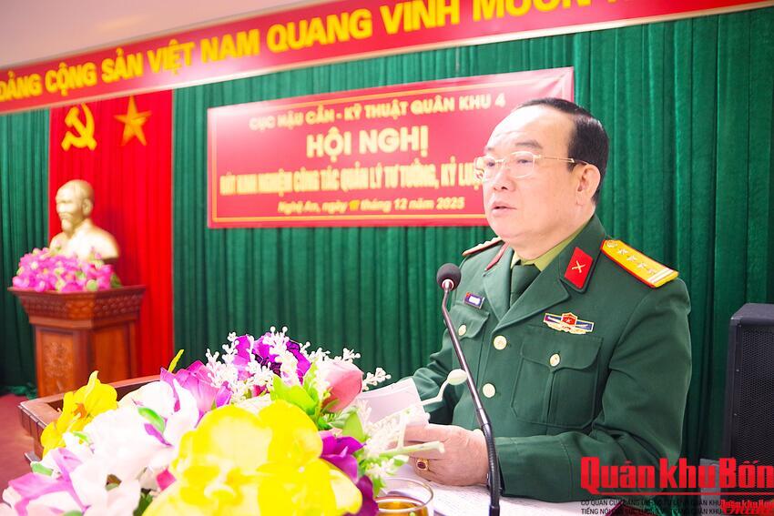 Cục Hậu cần – Kỹ thuật Quân khu 4: Rút kinh nghiệm công tác quản lý tư tưởng, kỷ luật