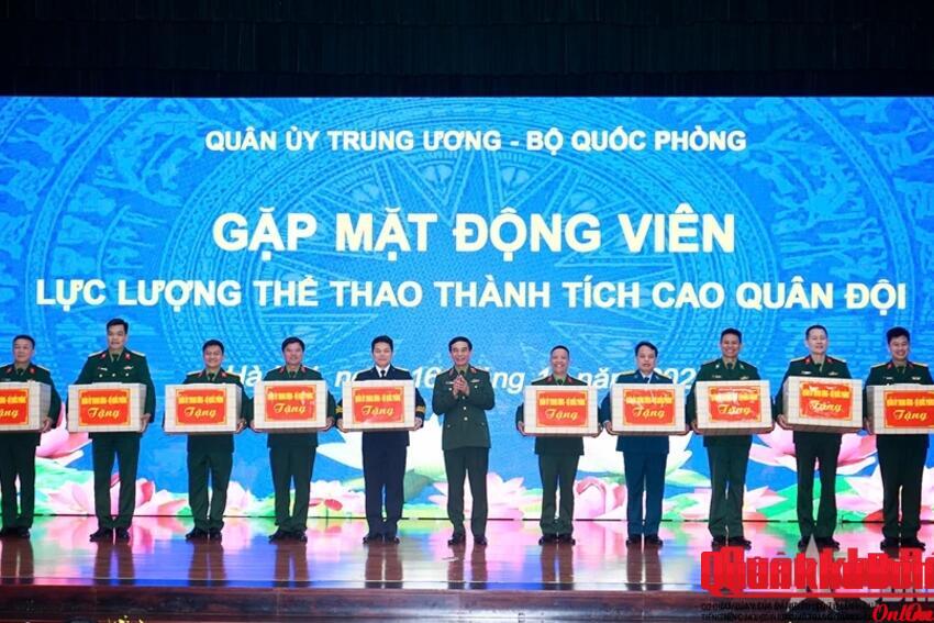 Đại tướng Phan Văn Giang: Thể thao Quân đội cần nỗ lực đạt thành tích cao, tỏa sáng phẩm chất Bộ đội Cụ Hồ