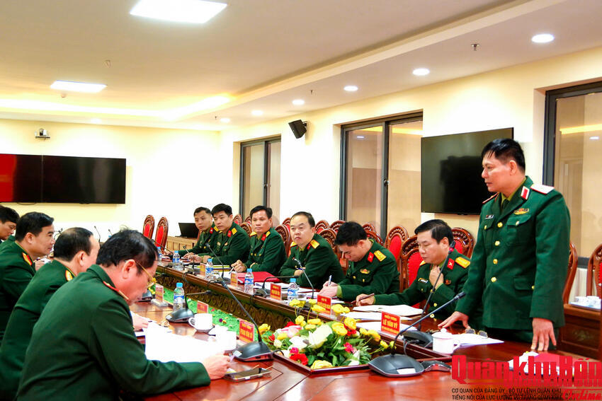 Quân khu 4: Hội nghị giao nhiệm vụ tổ chức bầu cử đại biểu Quốc hội và Hội đồng Nhân dân các cấp