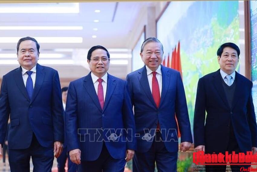 Tổng Bí thư Tô Lâm: Chuyển mạnh và thực chất tư duy “quản lý” sang “kiến tạo phát triển”, chấm dứt đùn đẩy, né tránh