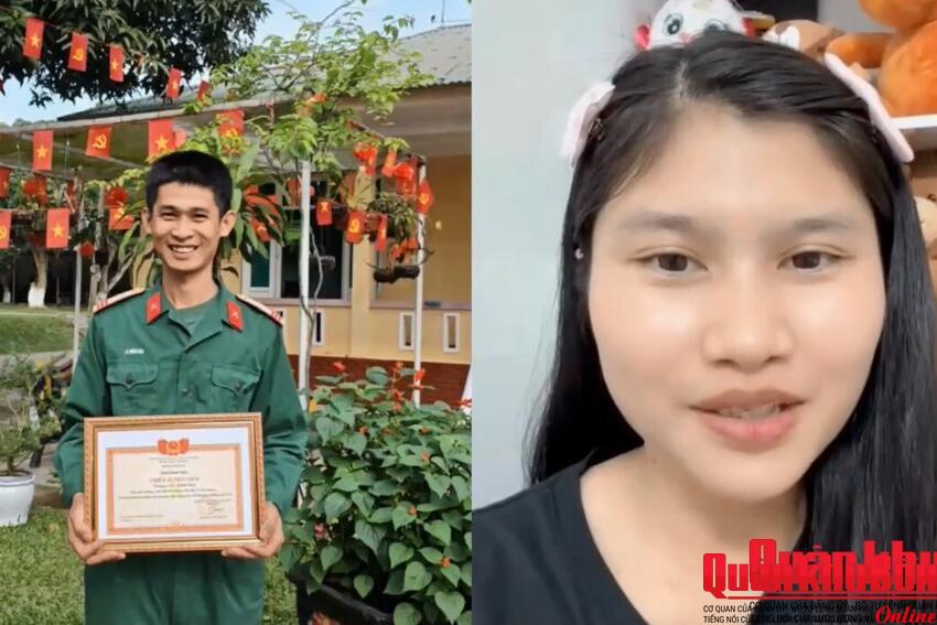 Hậu phương vững chắc - động lực để chiến sĩ phấn đấu