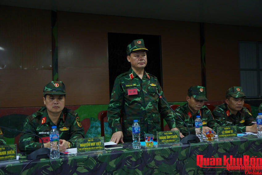 Bộ Chỉ huy Quân sư tỉnh Quảng Trị huấn luyện chuyển trạng thái sẵn sàng chiến đấu năm 2026