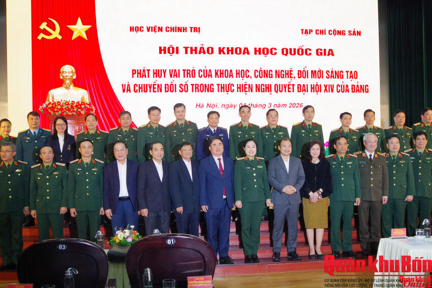 Tạo đột phá từ khoa học, công nghệ và chuyển đổi số để đưa Nghị quyết Đại hội XIV vào cuộc sống
