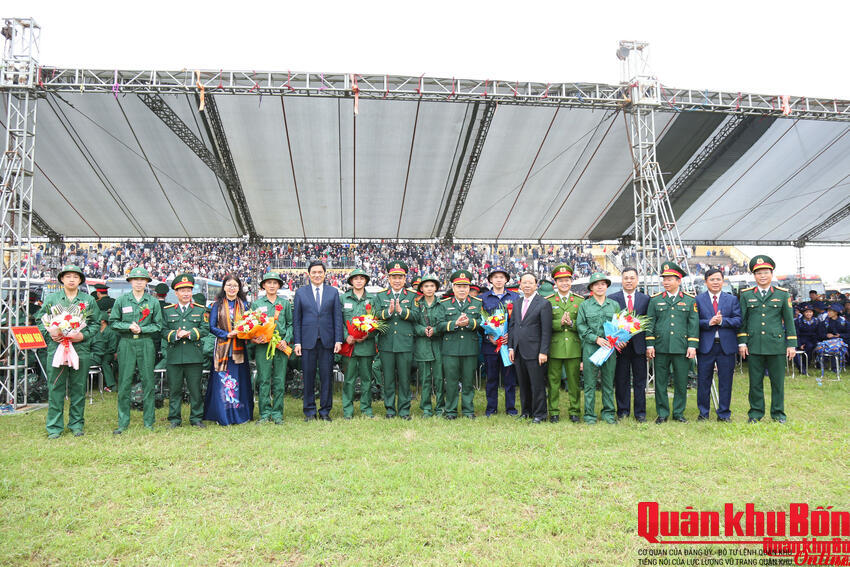 Xã Diễn Châu, Nghệ An: Rộn ràng Ngày hội tòng quân