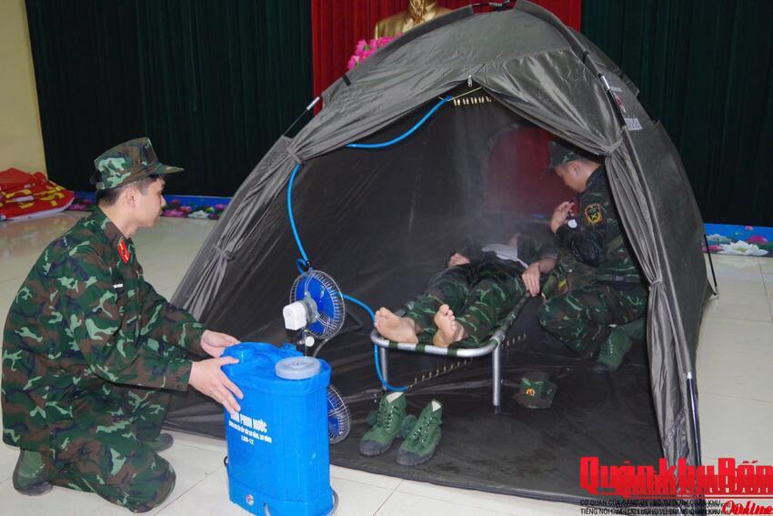 Trung đoàn 3, Sư đoàn 324 (Quân khu 4) tập huấn phòng, chống say nắng, say nóng