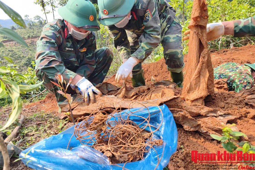 Đoàn Kinh tế - Quốc phòng 337 (Quân khu 4): Quy tập 01 hài cốt liệt sĩ tại xã Hướng Lập